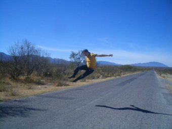 gerade Straßen ohne Ende